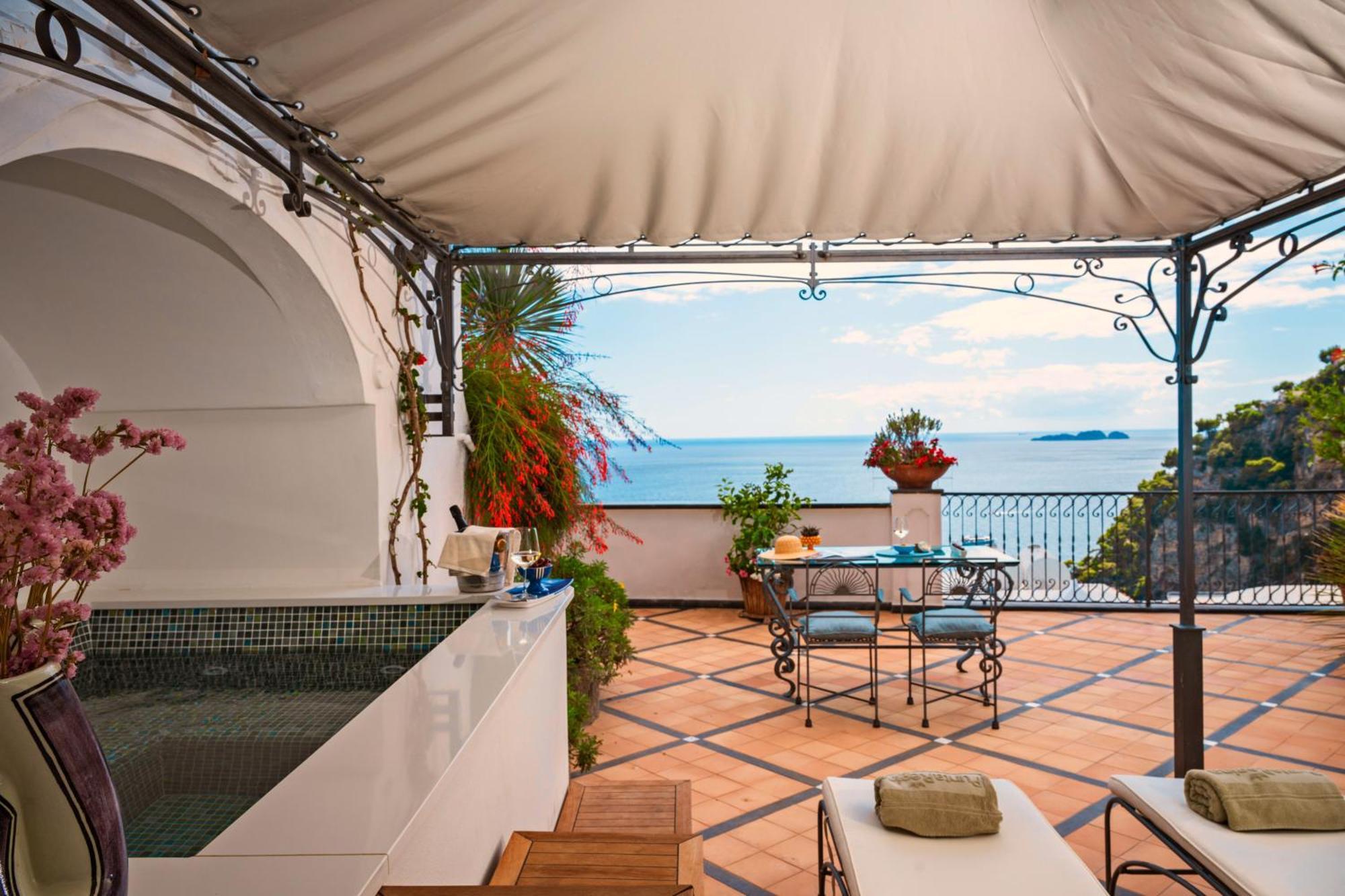 Hotel Punta Regina Positano Eksteriør billede